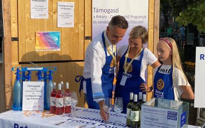 2021. 08. 13-14. és 20-21. – Rotary Fröccspont a Rozé, Rizling és Jazz Napokon!