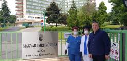 20200603_Ajka_Magyar_Imre_Kórház_Sümegi Józsefné_Dr. Makkai_Erzsébet
